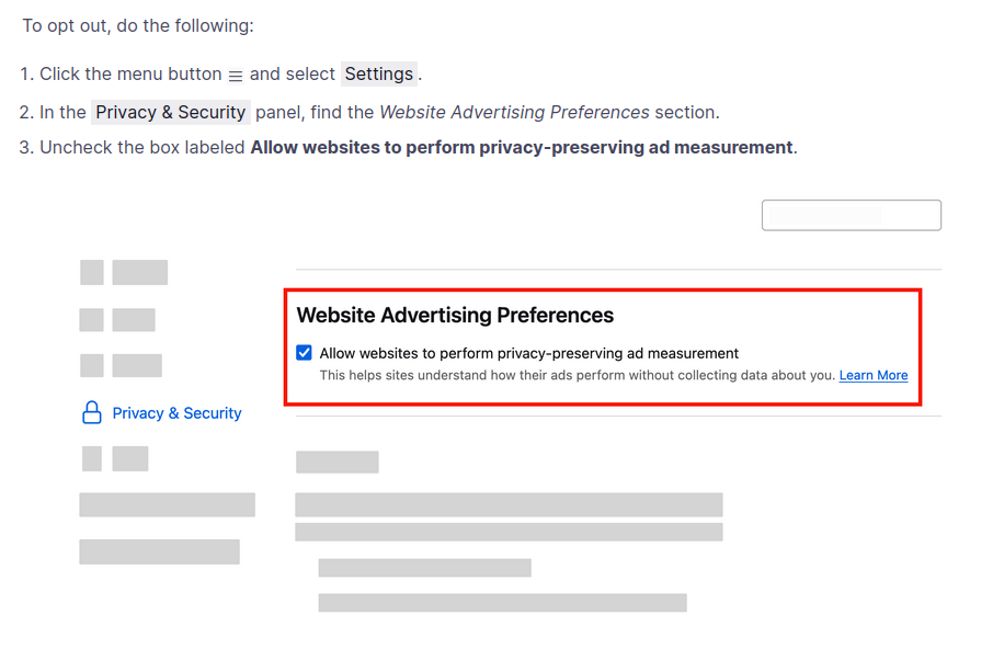 firefox sneakily adding privacy damaging setting in update 128.