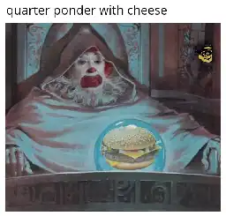 the background blur